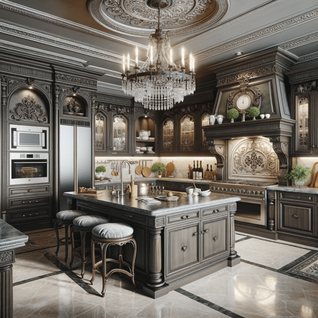 traditional kitchen renovation with classic design elements