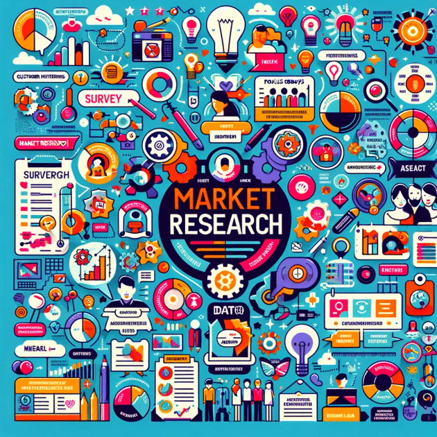 market research methods infographic