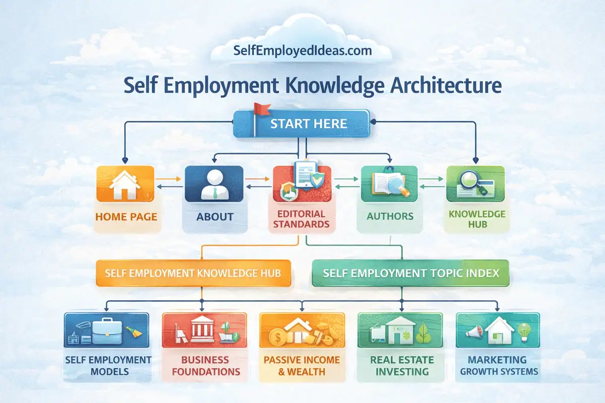 Self Employment Topic Index - SelfEmployedIdeas.com