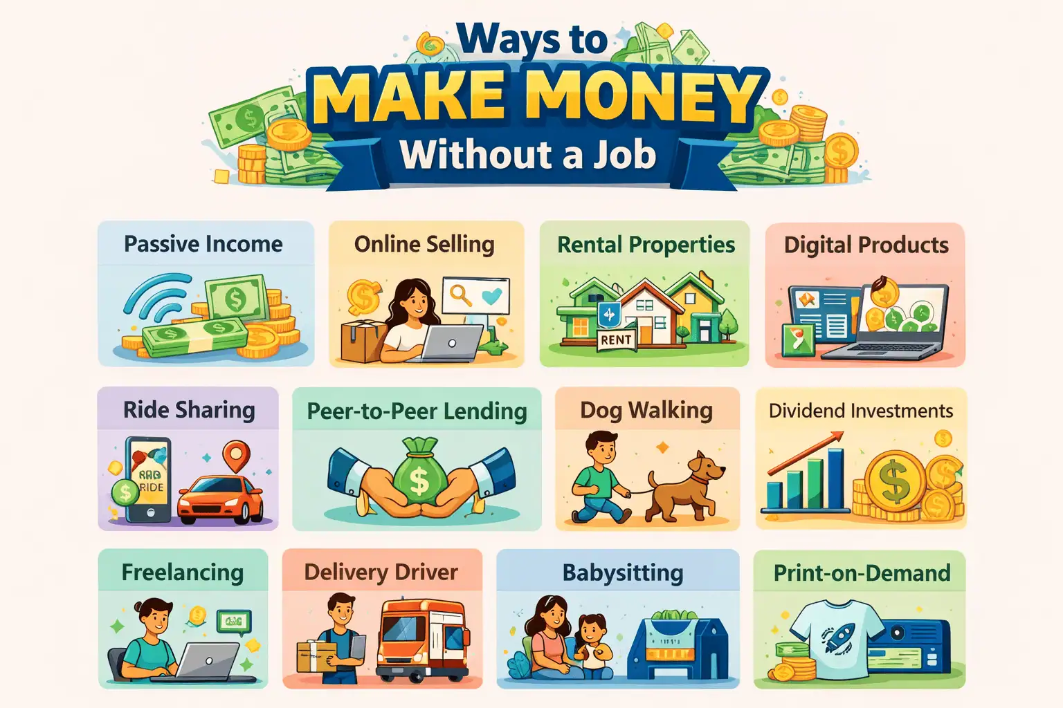 Other Ways To Make Money Without A Job
