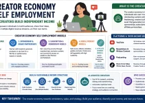 Creator Economy Self Employment: How Content Creators Build Independent Income Creator Economy Self Employment: How Content Creators Build Independent Income